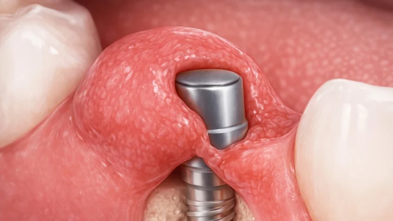 Gum Growing Over a Healing Abutment in Istanbul (2026): Causes and Treatment