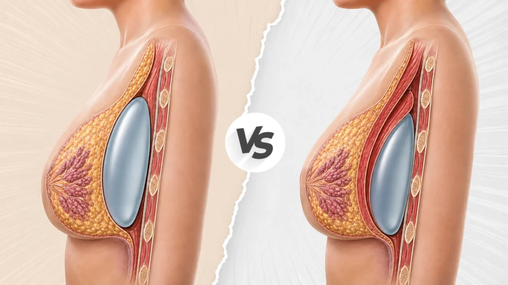 Subglandular vs Submuscular Breast Implants in Turkey 2026_ Differences, Recovery & Which Is Better