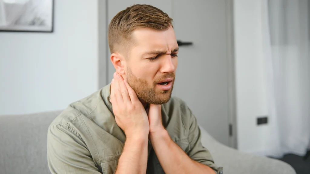 TMJ jaw pain and missing teeth affecting dental implant planning