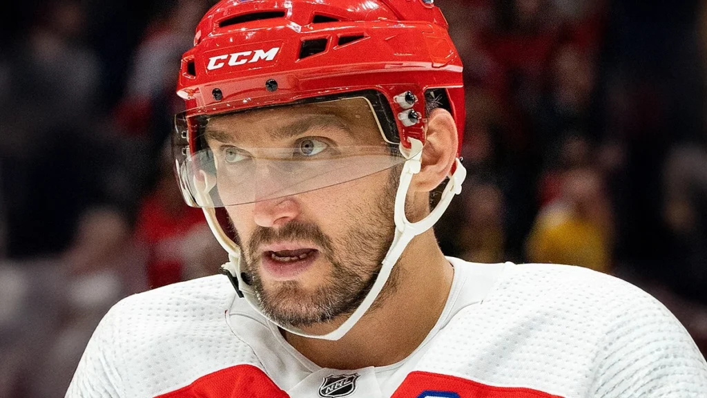 Professional ice hockey player highlighting dental injury risks in contact sports