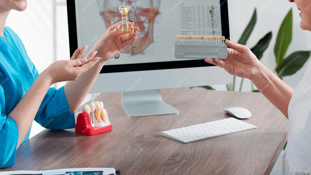 Dental implant planning for a Hollywood Smile treatment