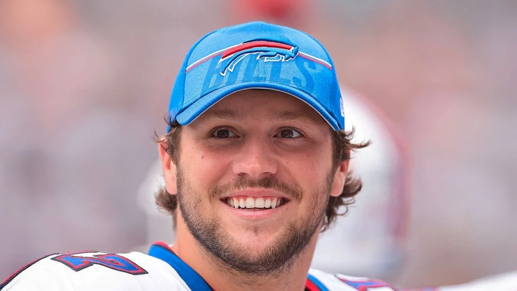 Josh Allen's smile